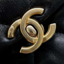 将图像加载到图库查看器中，CHANEL Flap Bag Black AS3205 Lambskin Size Mini
