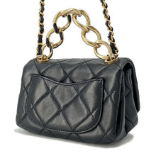 将图像加载到图库查看器中，CHANEL Matelasse ChainShoulder Bag Black AS3365 Lambskin
