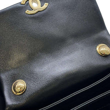 将图像加载到图库查看器中，CHANEL Matelasse ChainShoulder Bag Black AS3365 Lambskin
