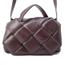 Load image into Gallery viewer, Bottega Veneta Top Handle Bag Shoulder Bordeaux 632647 Lambskin
