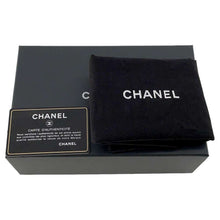 将图像加载到图库查看器中，CHANEL Chain wallet Black AP1649 Caviar Leather
