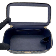 将图像加载到图库查看器中，CHANEL Vanity ChainShoulder Bag Navy AP2846 Lambskin
