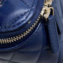 将图像加载到图库查看器中，CHANEL Vanity ChainShoulder Bag Navy AP2846 Lambskin
