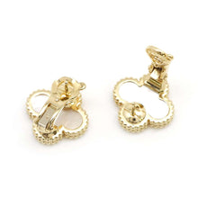 Load image into Gallery viewer, Van Cleef &amp; Arpels Vintage Alhambra Earring VCARA44100 18K Yellow Gold
