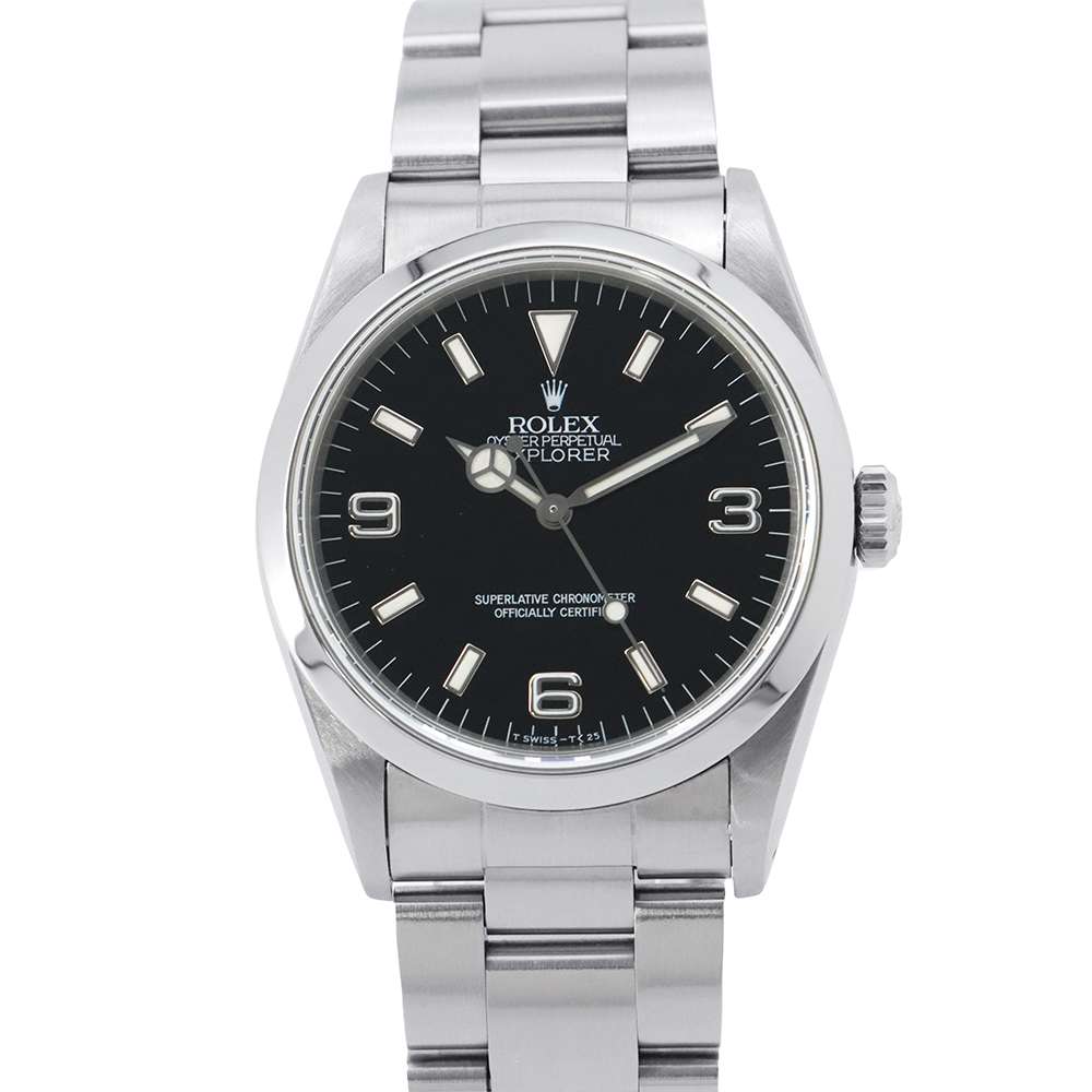 ROLEX Explorer I W36mm Stainless Steel Black Dial 14270