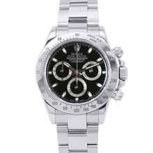 Load image into Gallery viewer, ROLEX Cosmograph Daytona W40mm Stainless Steel Black Dial 116520
