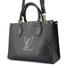 将图像加载到图库查看器中，LOUIS VUITTON Onthego Noir M45653 Monogram Empreinte Leather Size PM
