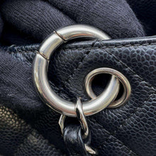 将图像加载到图库查看器中，CHANEL Matelasse GST Chain Tote Black A50995 Caviar Leather
