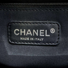 将图像加载到图库查看器中，CHANEL Matelasse GST Chain Tote Black A50995 Caviar Leather
