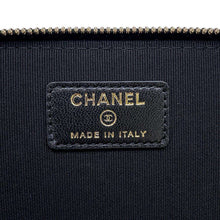 将图像加载到图库查看器中，CHANEL Matelasse 2WAY Vanity Case Black AP2199 Lambskin
