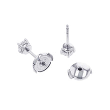 Load image into Gallery viewer, TIFFANY&amp;Co. Solitaire Diamond Stud Earrings Pt950
