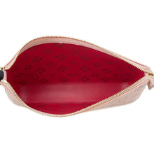 将图像加载到图库查看器中，Christian Louboutin LOUBILA Zip-up Clutch Bag Pink 3225038 Leather
