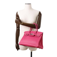 Load image into Gallery viewer, HERMES Birkin Rose Shocking Swift Leather Size 30
