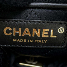 将图像加载到图库查看器中，CHANEL CHANEL22 Backpack Black AS3859 Caviar Leather
