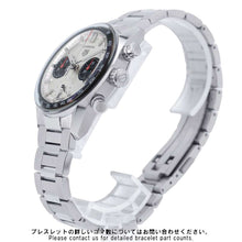 将图像加载到图库查看器中，TAG HEUER Carrera Chronograph W39mm Stainless Steel Silver Dial CBS2216.BA0041
