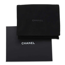 将图像加载到图库查看器中，CHANEL Matelasse Tri-Fold Wallet White AP3973 Caviar Leather
