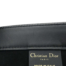 将图像加载到图库查看器中，Dior Book tote Black All leather Size Medium
