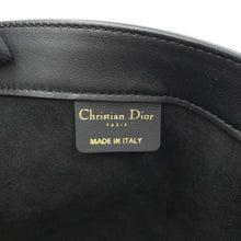 将图像加载到图库查看器中，Dior Book tote Black All leather Size Medium
