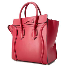 Load image into Gallery viewer, CELINE Luggage shopper Red 167793 Leather Size micro
