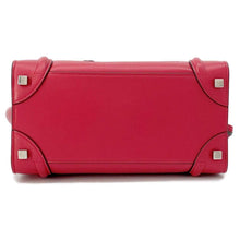 Load image into Gallery viewer, CELINE Luggage shopper Red 167793 Leather Size micro
