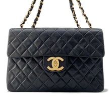 将图像加载到图库查看器中，CHANEL Jumbo Matelasse ChainShoulder Black A01094 Lambskin Size 34
