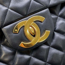 将图像加载到图库查看器中，CHANEL Jumbo Matelasse ChainShoulder Black A01094 Lambskin Size 34
