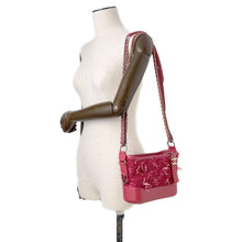 将图像加载到图库查看器中，CHANEL Gabriel de Hobo Pink A91810 Tweed Leather Size Small
