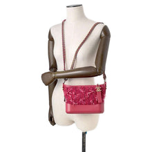 Load image into Gallery viewer, CHANEL Gabriel de Hobo Pink A91810 Tweed Leather Size Small
