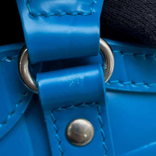 将图像加载到图库查看器中，BALENCIAGA neoclassic city Turquise Blue 638524 Embossed Leather Size Mini
