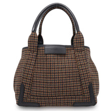 Load image into Gallery viewer, BALENCIAGA Cabas Tote Brown 339933 Wool  Size S
