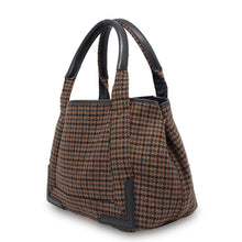 Load image into Gallery viewer, BALENCIAGA Cabas Tote Brown 339933 Wool  Size S
