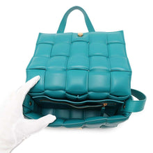 Load image into Gallery viewer, Bottega Veneta Paddet cassette Shoulder Bag Green 591970 Lambskin
