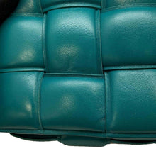 Load image into Gallery viewer, Bottega Veneta Paddet cassette Shoulder Bag Green 591970 Lambskin
