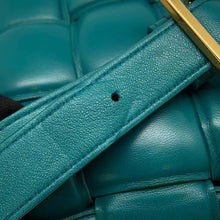 Load image into Gallery viewer, Bottega Veneta Paddet cassette Shoulder Bag Green 591970 Lambskin
