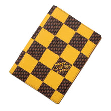 将图像加载到图库查看器中，LOUIS VUITTON Notebook cover Yellow GI1035 Damier・Pop
