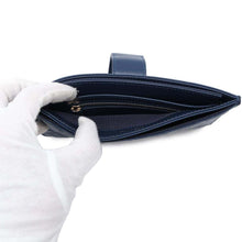 将图像加载到图库查看器中，CHANEL Matelasse Long Wallet Navy Caviar Leather
