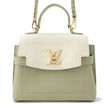 将图像加载到图库查看器中，LOUIS VUITTON Rock Me Ever Green/White M23075 Grained Calf Leather Size MINI
