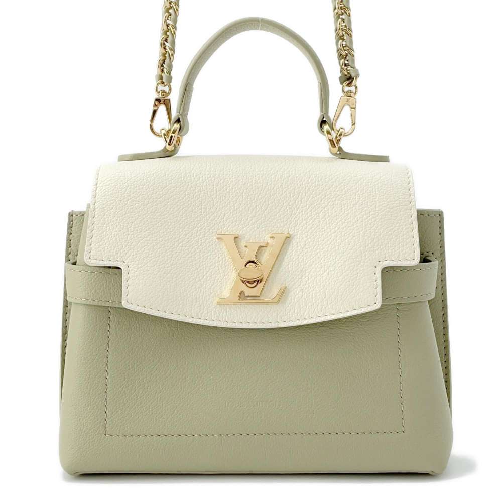 LOUIS VUITTON Rock Me Ever Green/WhiteM23075 Grained Calf Leather Size MINI