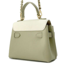 将图像加载到图库查看器中，LOUIS VUITTON Rock Me Ever Green/White M23075 Grained Calf Leather Size MINI
