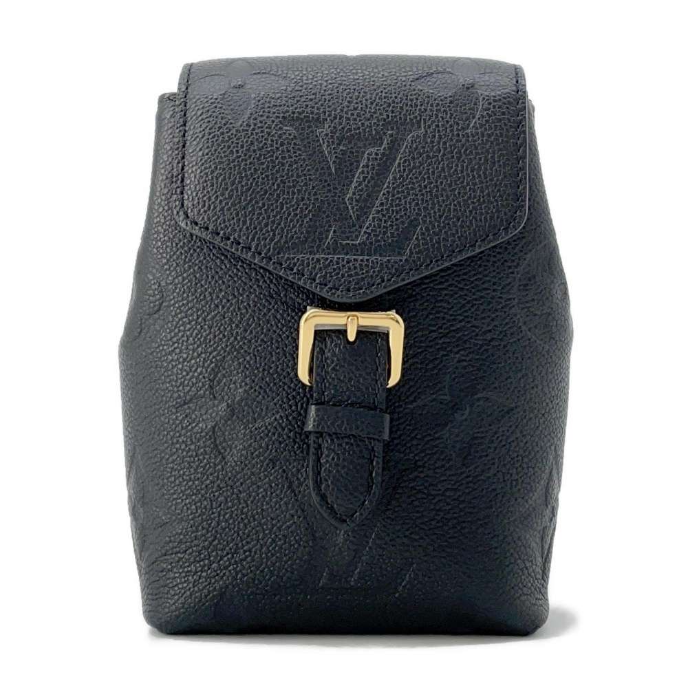 LOUIS VUITTON Tiny Backpack Noir M80596 Monogram Empreinte Leather