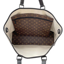 将图像加载到图库查看器中，LOUIS VUITTON Weekend tote Brown M45733 Monogram Macassar Canvas Size GM
