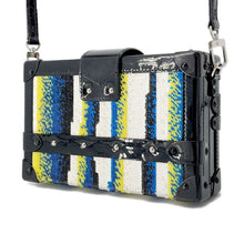 Load image into Gallery viewer, LOUIS VUITTON Petite Mar Multicolor/White/Black Patent Leather Sequins
