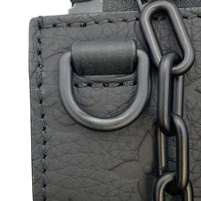 将图像加载到图库查看器中，LOUIS VUITTON Sac Plat Messenger Noir M55924 Monogram Empreinte Leather
