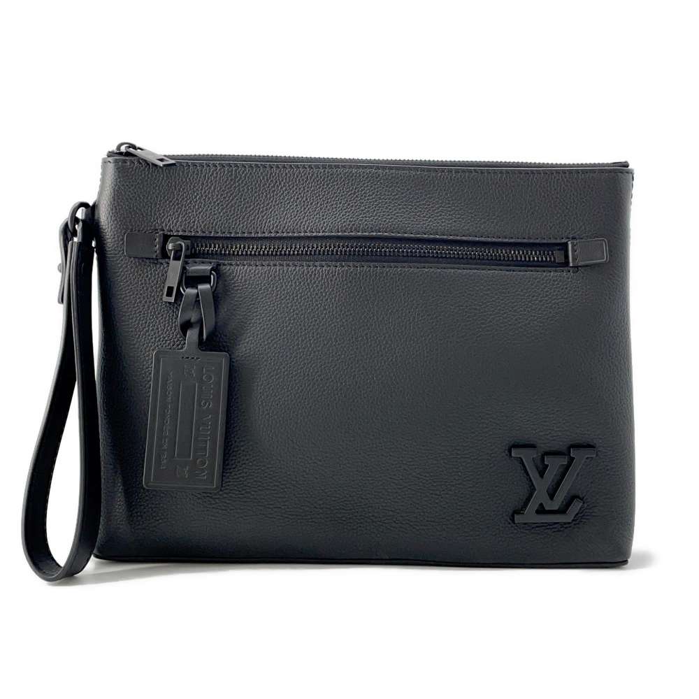 LOUIS VUITTON Pochette・IPAD Noir M69837 Grain Leather