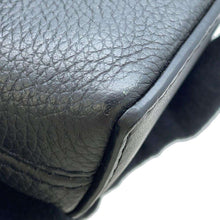 将图像加载到图库查看器中，LOUIS VUITTON Pochette・IPAD Noir M69837 Grain Leather
