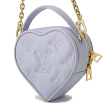 将图像加载到图库查看器中，LOUIS VUITTON Pop My Heart Pouch lilac M82041 Calf Leather
