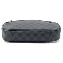 将图像加载到图库查看器中，LOUIS VUITTON Ambler Noir N41289 Damier Graphite
