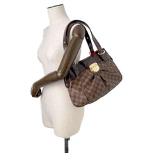 Load image into Gallery viewer, LOUIS VUITTON Sistina Red N41542 Damier Ebene Canvas Size PM
