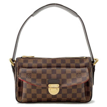 将图像加载到图库查看器中，LOUIS VUITTON Ravello Red N60006 Damier Ebene Canvas Size GM
