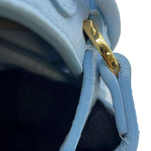 Load image into Gallery viewer, BURBERRY TB Bucket Drawstring Shoulder Bag Pearl blue8066184 Leather
